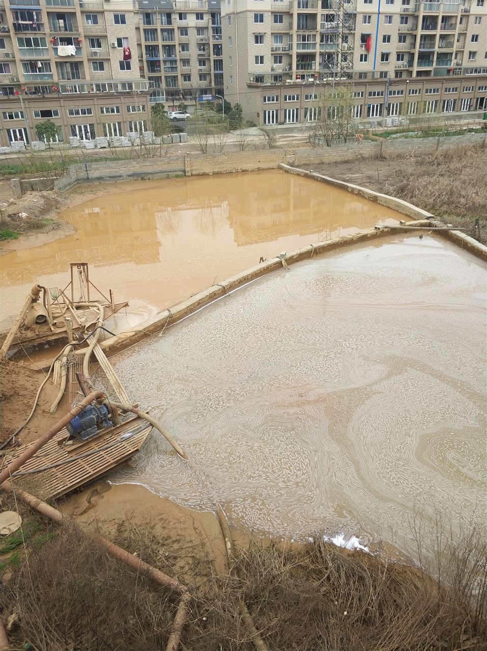梨林镇沉淀池淤泥清理-厂区废水池淤泥清淤